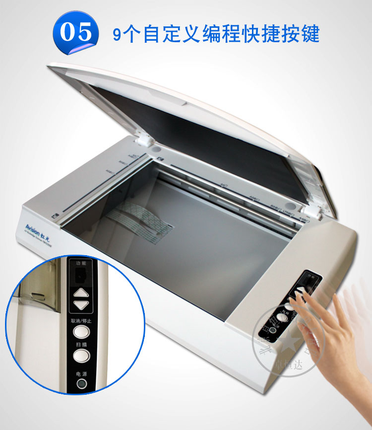 Máy quét cầu vồng Hongguang FBH2200E FBH2200E Phiên bản chuyên nghiệp 1.8 Máy quét thứ hai Zero Margin
