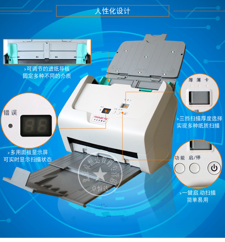 Đặt hàng và giảm máy quét hai mặt tốc độ cao S7160 Máy quét giấy tự động nạp giấy liên tục 60/120 - Máy quét