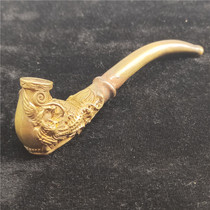 Antique bronze ornaments 082407 bag pulp old road craft exquisite copper pipe ornaments