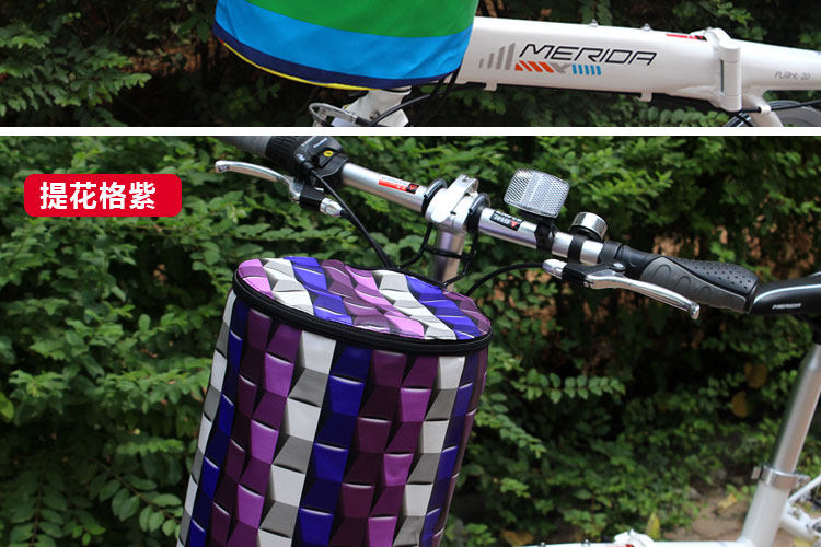 Panier pour vélo en toile - Ref 2256961 Image 41