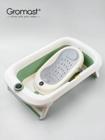 Зеленый + Полка для ванны с датчиком температуры, Серый