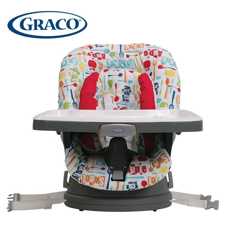 Graco Gree children's dining chair baby dining chair multi-functional detachable portable multi-dimensional baby dining chair