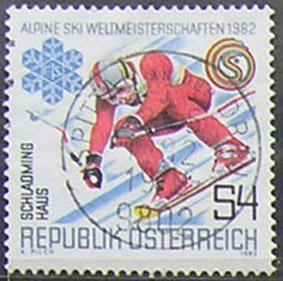 Austria 1982 World Skating Championships Letter marketing