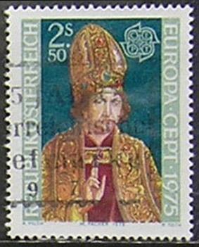 Austria's 1975 Europa oil painting 