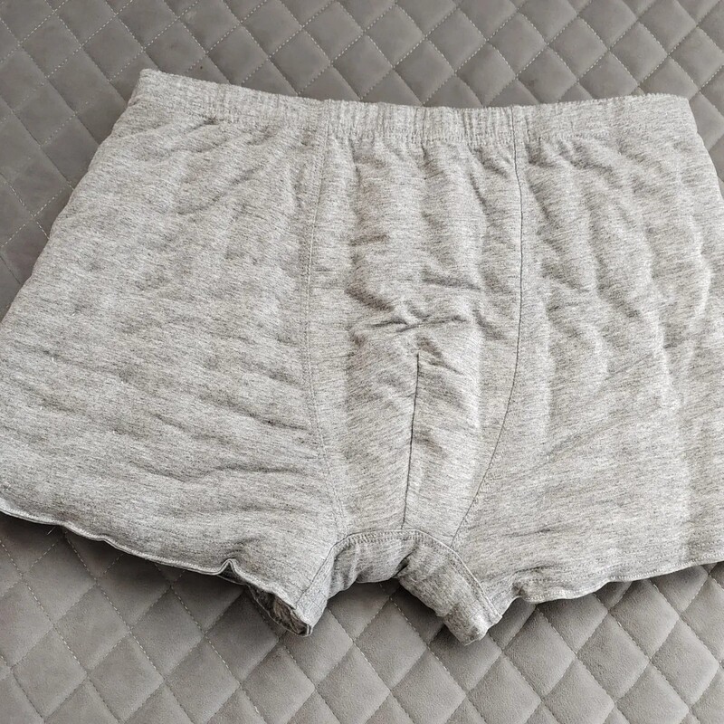 Men's Underwear Pure Cotton Handmade Cotton Underwear Solid Color Boxer Briefs Winter Warm Men's Underwear Pure Cotton Handmade Cotton Underwear Solid Color Boxer Briefs Winter Warm