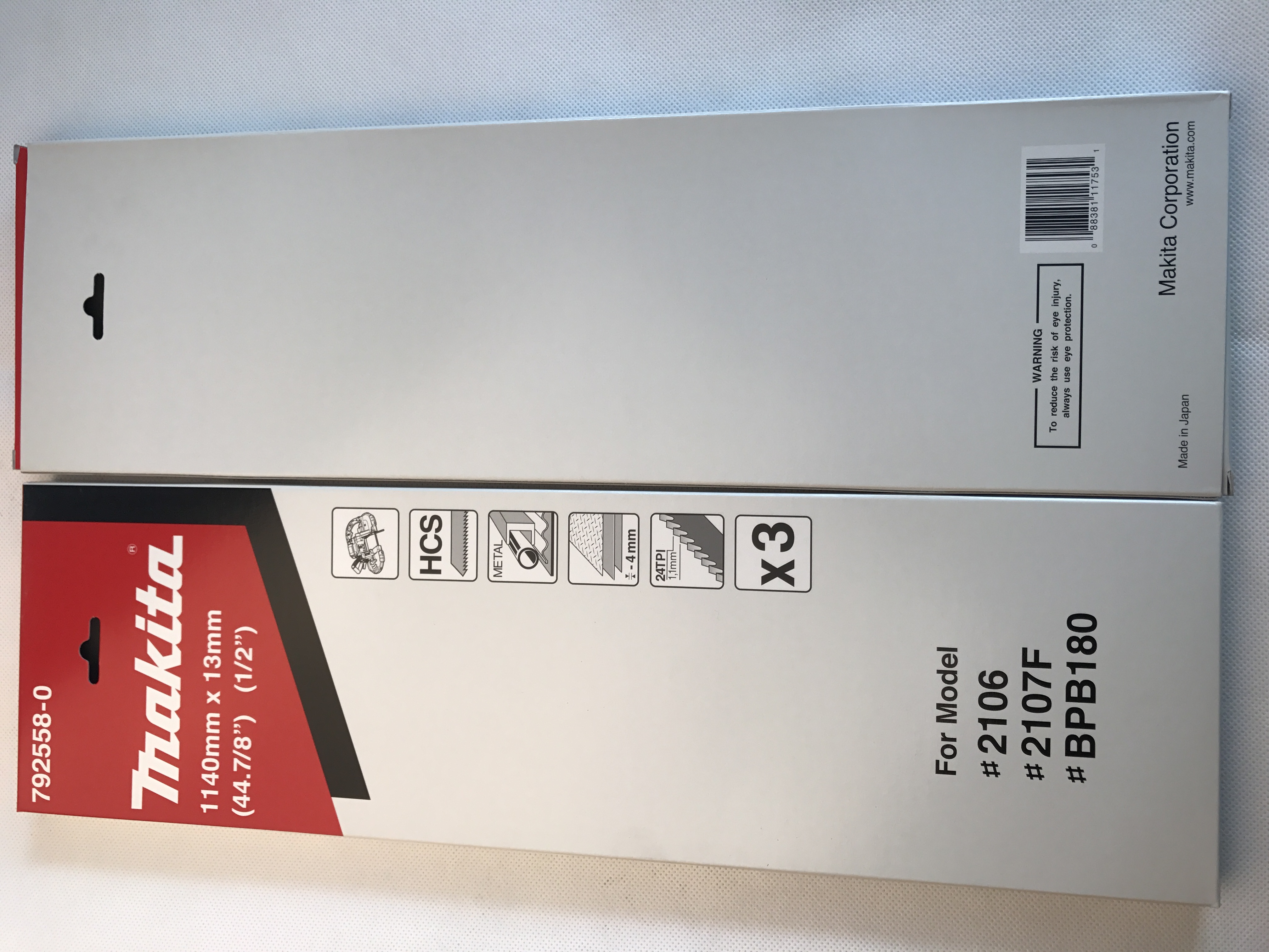 Makita pasta with saws 2106 2107FK original fit 24 teeth three dress with saw strip 792558-0 cut cable