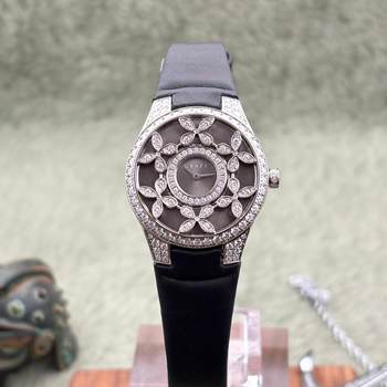 Graf Flower-Shaped Diamond-Encrusted Luxury Women's Watch Gw10920 Casual Women's Watch, Four Times Compensation for Any Counterfeit
