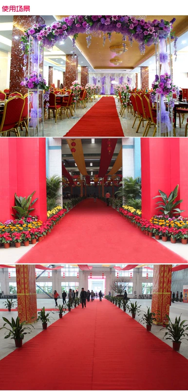 Red mở thảm sân khấu lễ cưới mở không dệt thảm Factory Outlet - Thảm thảm trải sàn văn phòng