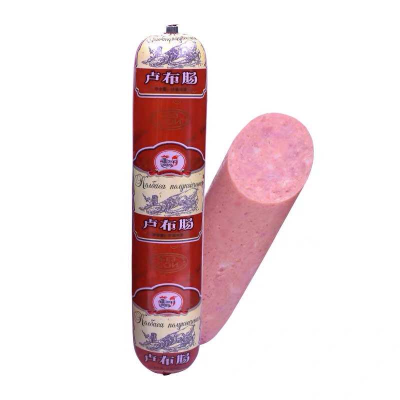 Western multi-Russian ruble sausage Pork chicken mixed meat sausage open bag ready-to-eat 400g Recommended
