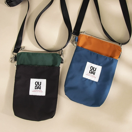 Сумка через плечо, ретро мобильный телефон подходит для мужчин и женщин, универсальная портативная маленькая цепочка с молнией