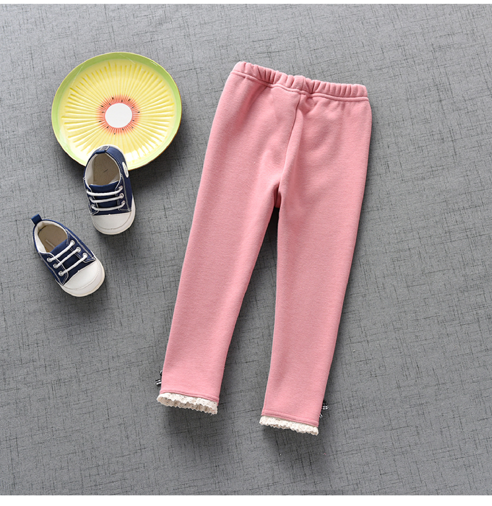 Bé mùa đông cộng với quần legging nhung 2018 đầu đông mới cho bé gái quần cotton mỏng trong quần cotton trẻ em nước ngoài quan ni nhung tre em