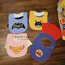 ins childrens cloak cloak shape saliva towel Infant cotton bib baby bib superman