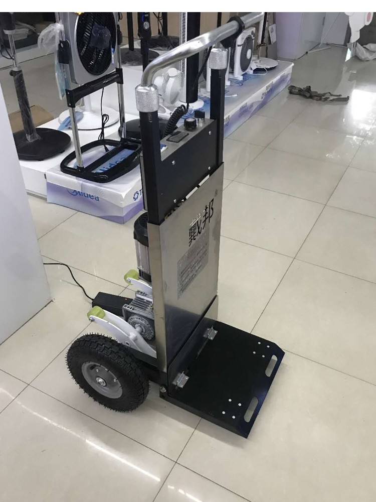 New electric ladder car carrier climbing machine Moving up and down the stairs Home appliance handling heavy ladder car climbing artifact