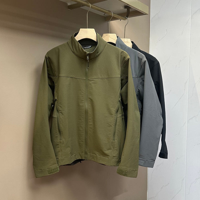 Military Bird Patrol Jacket Men's Spring and Autumn New Outdoor Waterproof Windproof Breathable Sports Casual Soft Shell Stand Collar Jacket