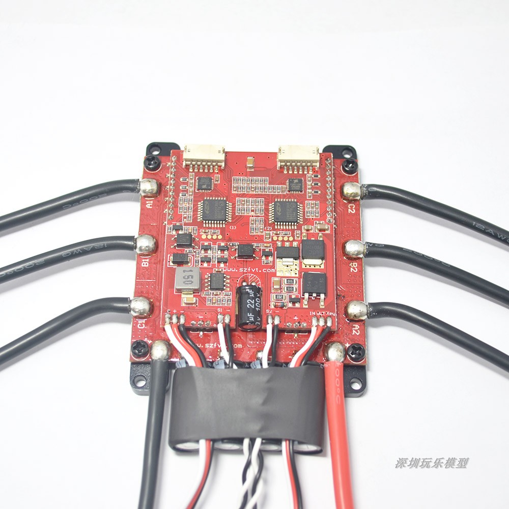 Xe tay ga điện ESC không chổi than ESC 120A mô hình xe đơn và đôi cánh quạt dưới nước 24V 50V thống đốc điện tử - Trượt băng / Trượt / Thể thao mạo hiểm giày trượt patin có đèn led