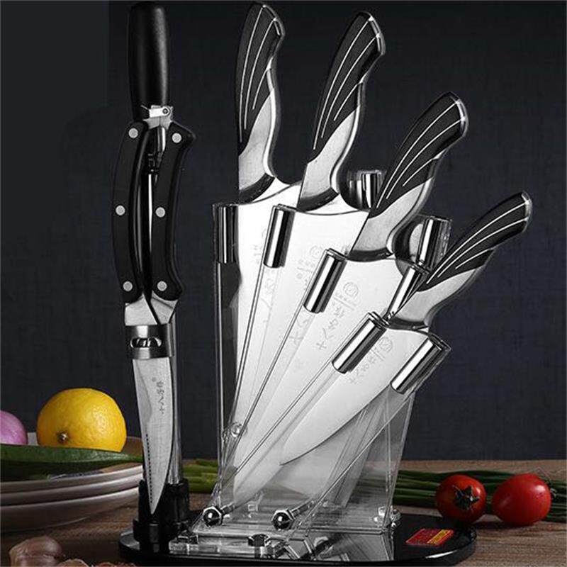 eighteen Sub-set Knife Home Kitchen Kitchen Knife Nestling Screen Seven Pieces Of Hacked Bone Knife Decapitated Knife Knife Sharpened Stick