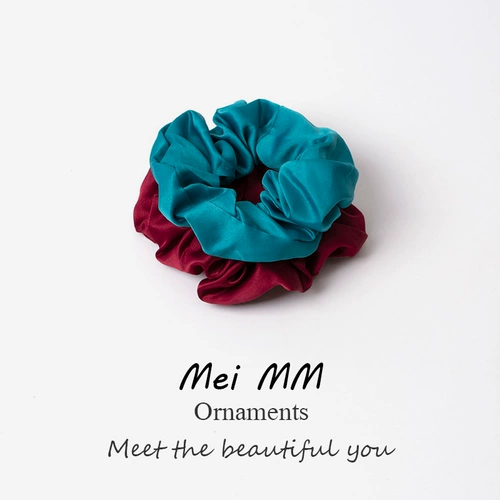 Веревка для волос 2024, новинка, корейский стиль, летняя толстая кишка, шелковый атлас, Интернет-знаменитости, горячий стиль, веревка для волос, кольцо для волос для толстой кишки, кольцо для толстой кишки