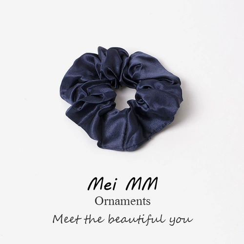 Веревка для волос 2024, новинка, корейский стиль, летняя толстая кишка, шелковый атлас, Интернет-знаменитости, горячий стиль, веревка для волос, кольцо для волос для толстой кишки, кольцо для толстой кишки