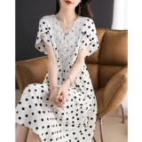 Брендовый кружевной приталенный корсет, платье, французский стиль, V-образный вырез