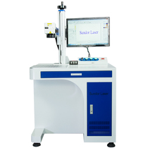 Shan Da Fiber Laser Marking Machine Industry Electric Lifting Metal Slapped Automatic Zoom Engraving Machine Engraving Machine