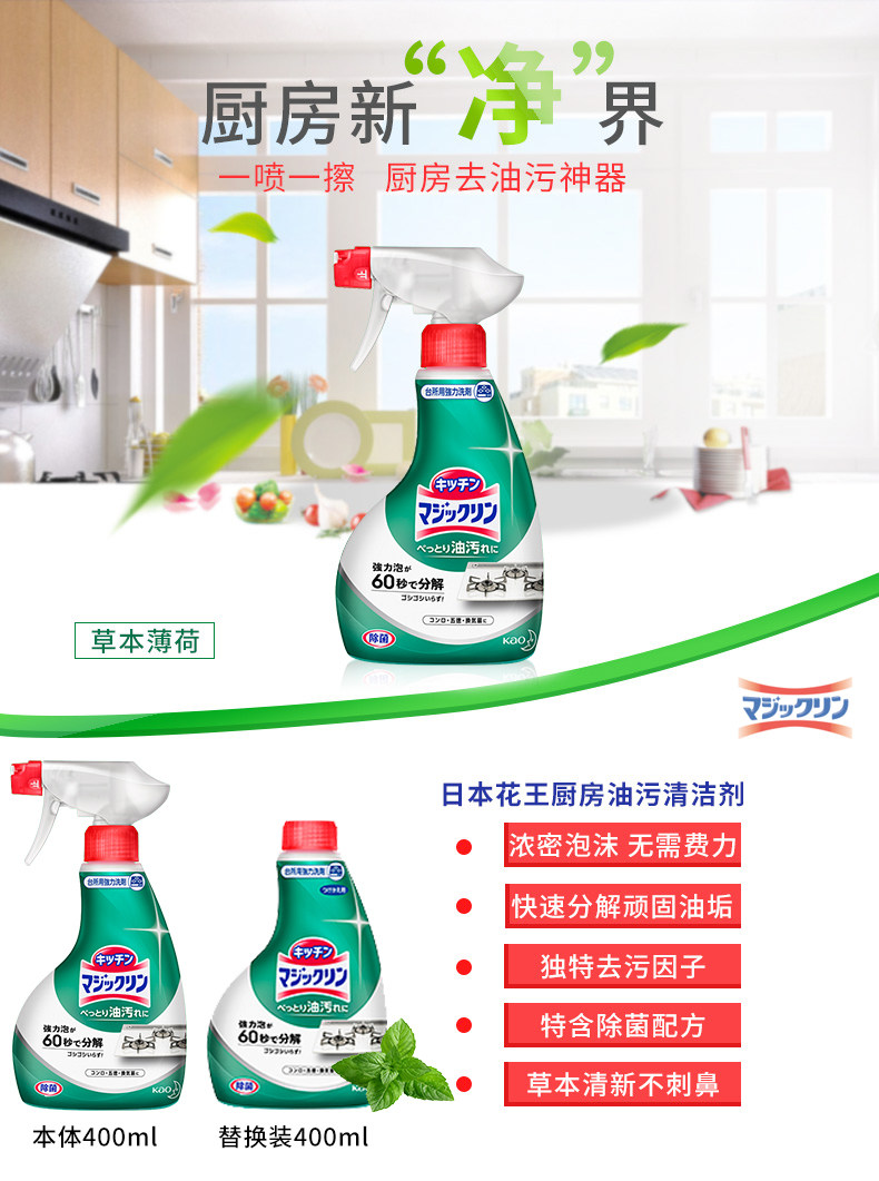 Очистка загрязнения на кухне.