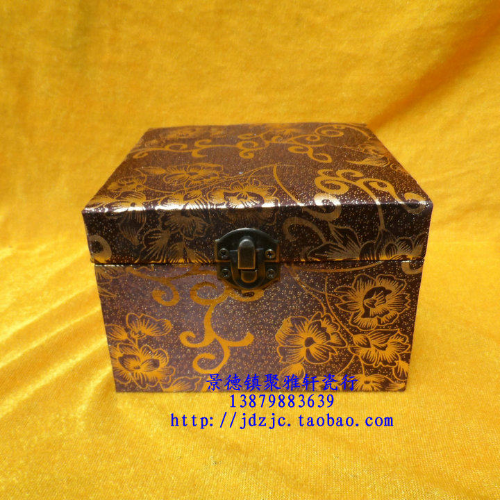 Upscale Silk Brocade Box Gift Box Craft Gift Swing Decoration Packaging Box