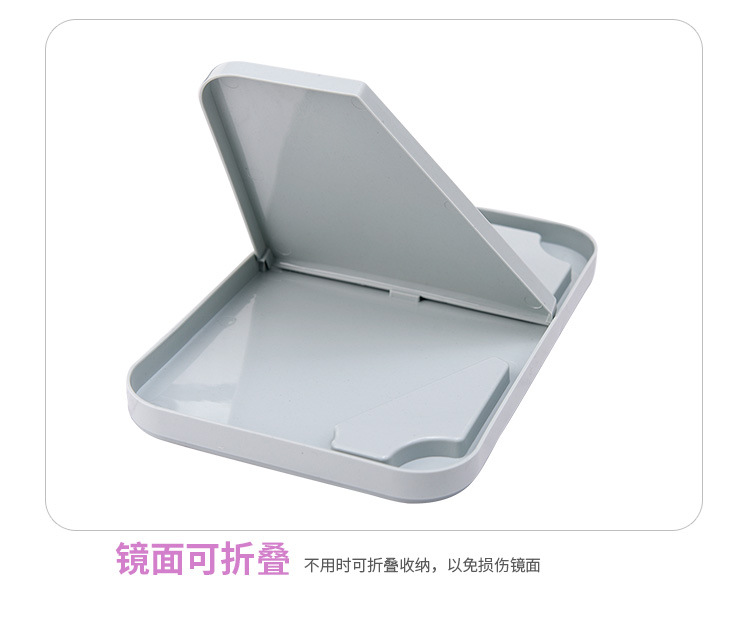 đèn led dây nháy theo nhạc Tân Cương cửa hàng bách hóa một mặt gương máy tính để bàn nhựa đầy màu sắc gương vanity gấp di động lớn vuông gương công chúa - Thiết bị sân khấu đèn led theo nhạc