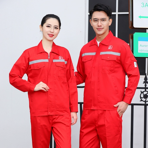 Осенний антистатический хлопковый лонгслив для работы, чай улун Да Хун Пао