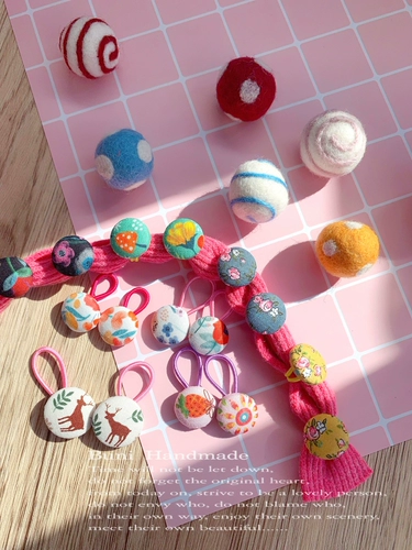 Упаковочная пряжка эмбрион и инструмент персонализированная цветочная ткань самоадресованная ручная сделанная ручная суть серьги для ручной работы на резиновых полосах материалы материалы