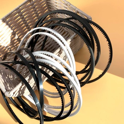 Импортный пластиковый зубчатый нескользящий ободок ручной работы, базовый аксессуар для волос, в корейском стиле