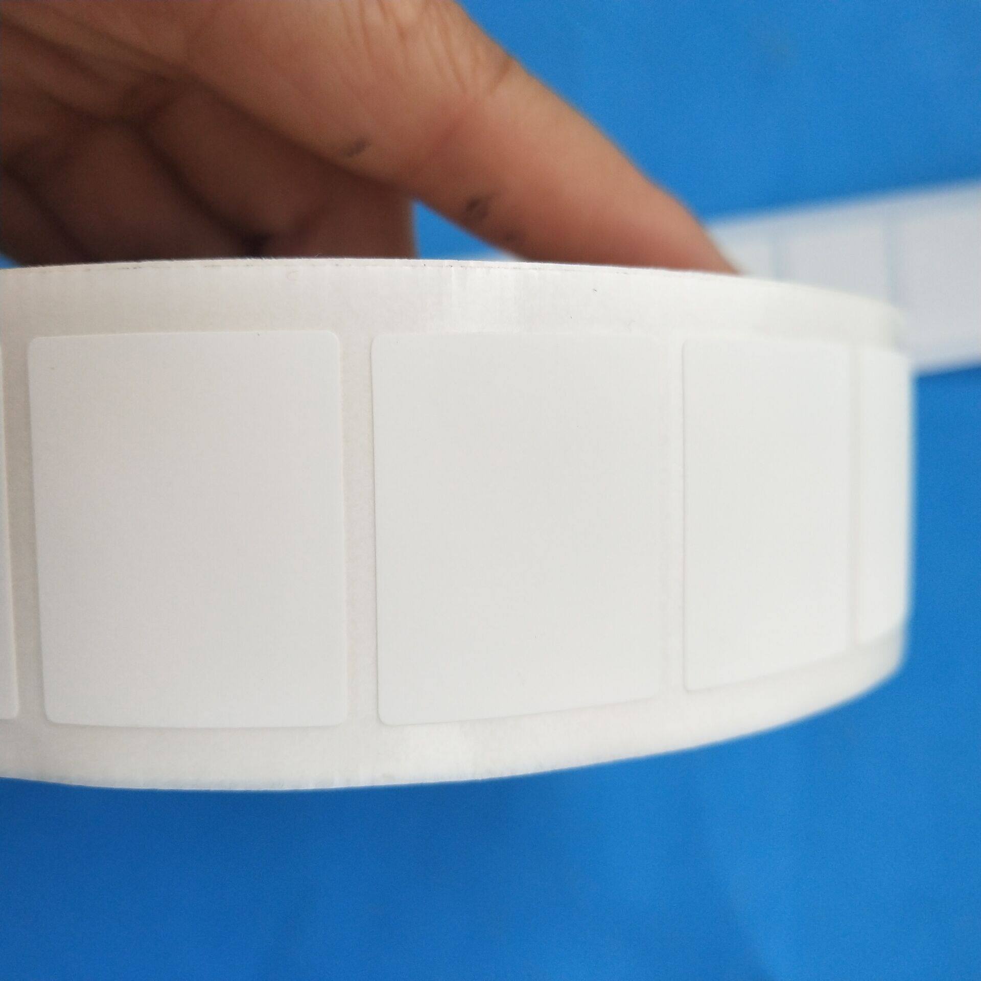 Blank low temperature resistant -20 degrees Label paper 40 * 25 liquid nitrogen blood pocket slide dry ice test tube adhesive barcode sticker