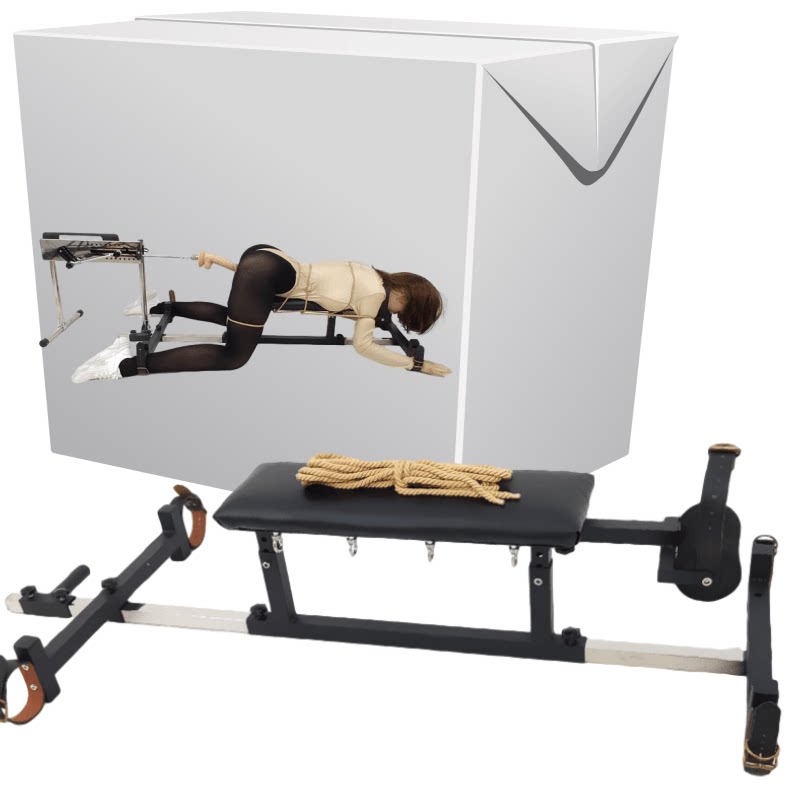 Smash props, tuning and bundling, alternative toys, metal restraint, forced kneeling and punishment, female dog slave holder