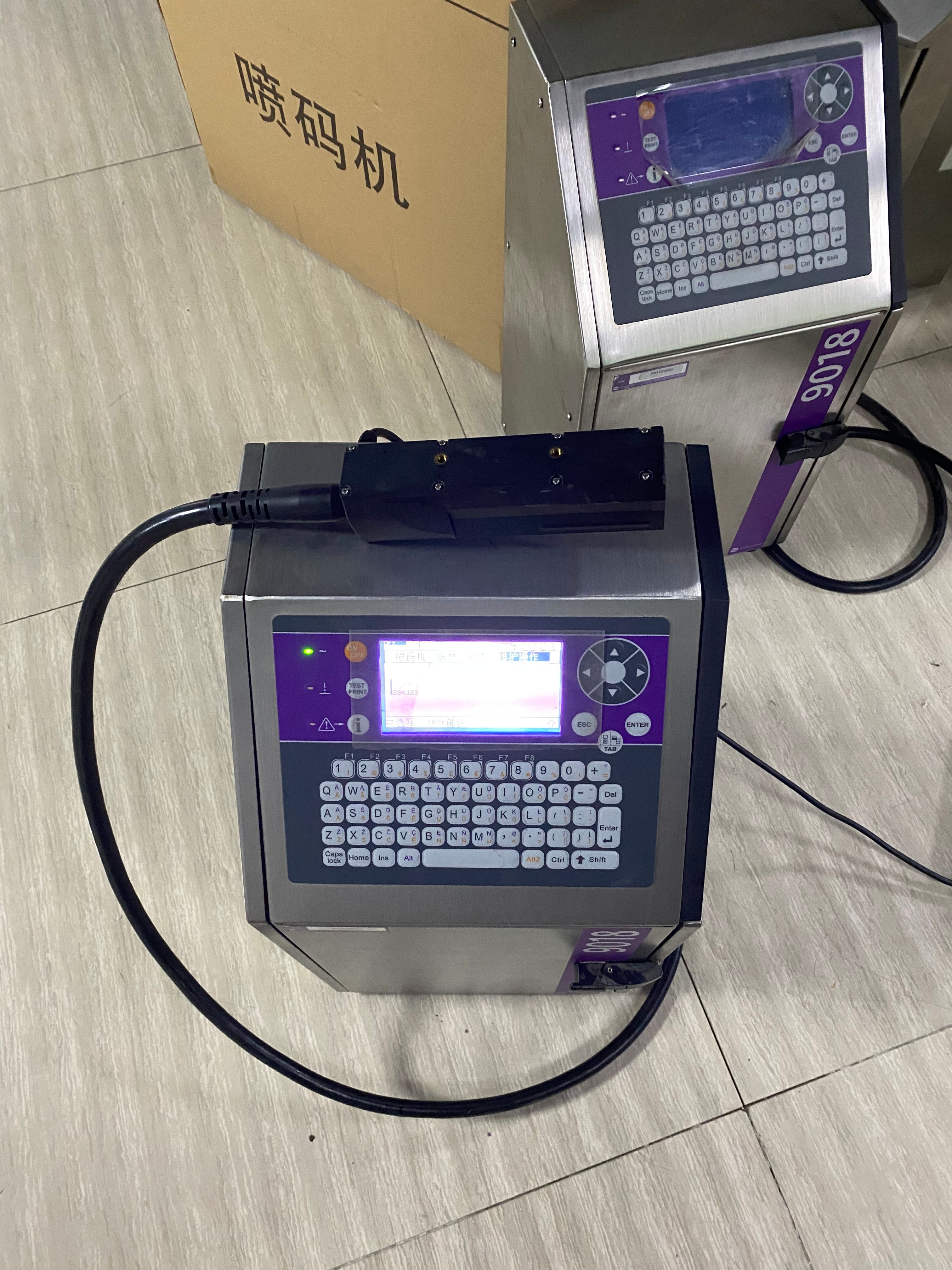 Imported Imas 9018 small character inkjet printer 9028 coding machine food cosmetic inkjet printer