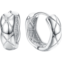 Trendy Acer Modern Series Platinum Earrings Platinum PT950 Earrings Earrings Earrings Trendy Cool Single Labor Cost 100