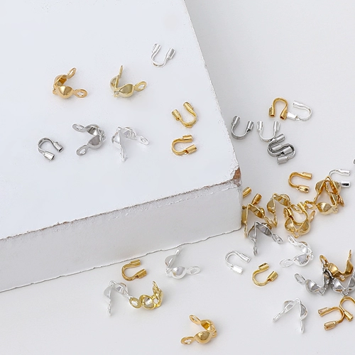 14 тыс. Сумка золотая бобовая мешка с пряжкой u -обработка ожерелья для труб для сбора хвостовой пряжки