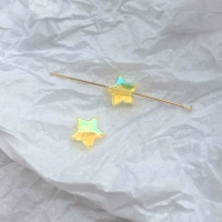 3# желтые звезды 10 шт.