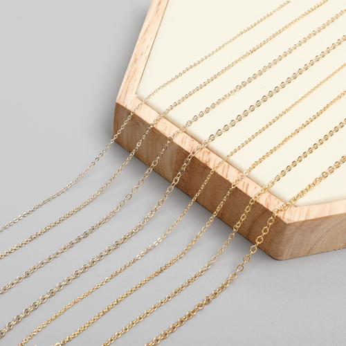 Медная цепь с кисточками, китайская шпилька ручной работы, аксессуар, серьги, ожерелье, аксессуары, 14 карат