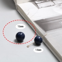 119#(109) темно-синий 16 мм 1 шт.