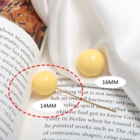 98#(116) светло-желтый 14мм 1 шт.