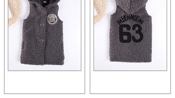 Gilet fille en laine - Ref 2071092 Image 22