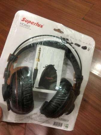 (Shang Yi audio) Superlux Shu Bole HD662 professional recording studio standard monitor level headphones