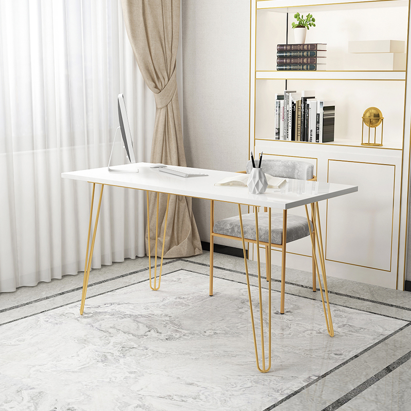 Bedroom small apartment desk light luxury ins net red solid wood desk modern minimalist computer desk Nordic desk