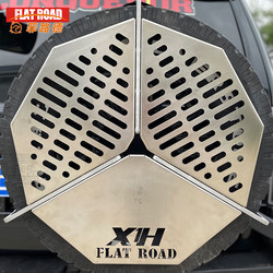 Customized X1H spare tire barbecue rack camping bonfire barbecue outdoor camping spare tire barbecue rack accessories