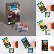 Dilmah Peach lychee Lemon Strawberry Ceylon Black Tea bags