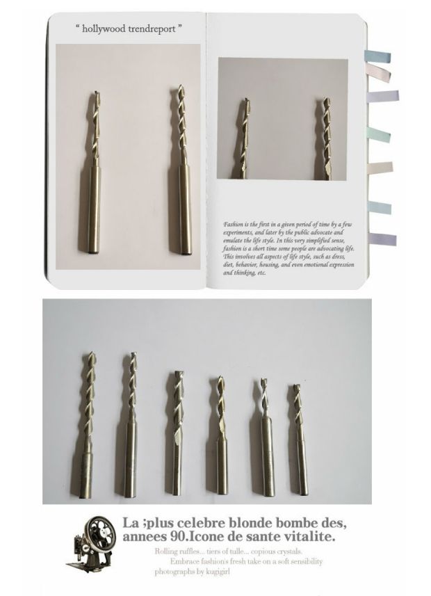 Sao chép dao phay 10 * 100 dao phay cạnh đơn dao phay cạnh hai mặt Jinan Weike Cutting Tool Co., Ltd. mui khoan thap