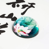 御宝阁 Lianhua Town Paper Town Creative Crystal Crystal Glass Paper Dupress Book Paper Paper Paper Paper Paper Paper Pain