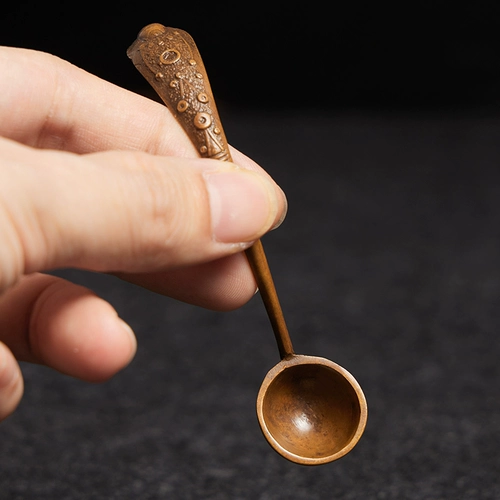 御宝阁 Бронзовая водяная ложка, труба, промыть чернильные TSTES, головастик, а также водную литературную комнату Четыре сокровища, написанные китайски