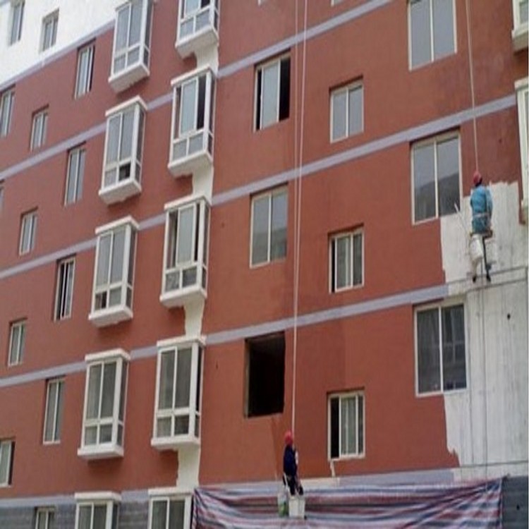 Net infrared wall rust red brick red latex paint dark red light red purple light red exterior wall waterproof sunscreen paint