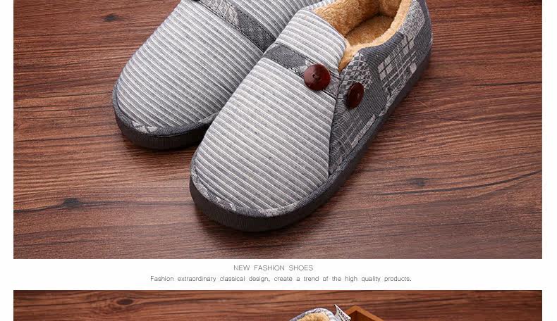 Pantoufles enfants en coton WARRIOR pour hiver - Ref 1007574 Image 13