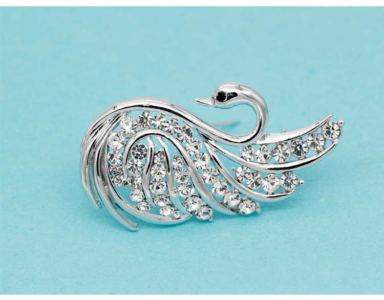 Broche femme en Zircon diamant - Ref 1171101 Image 9